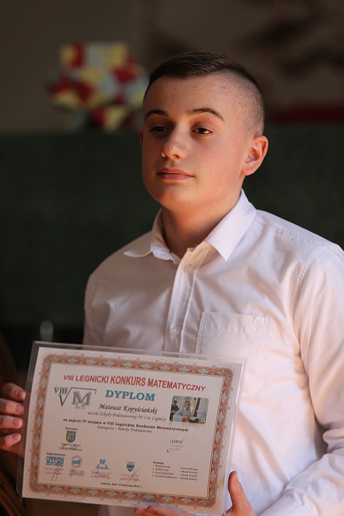 W I LO odbył się VIII Legnicki Konkurs Matematyczny