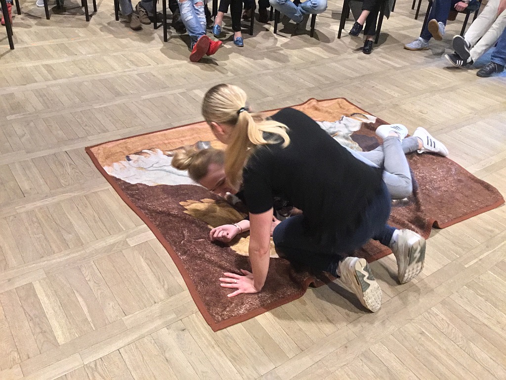 Ratownicy medyczni szkolili z pierwszej pomocy w SDK Atrium
