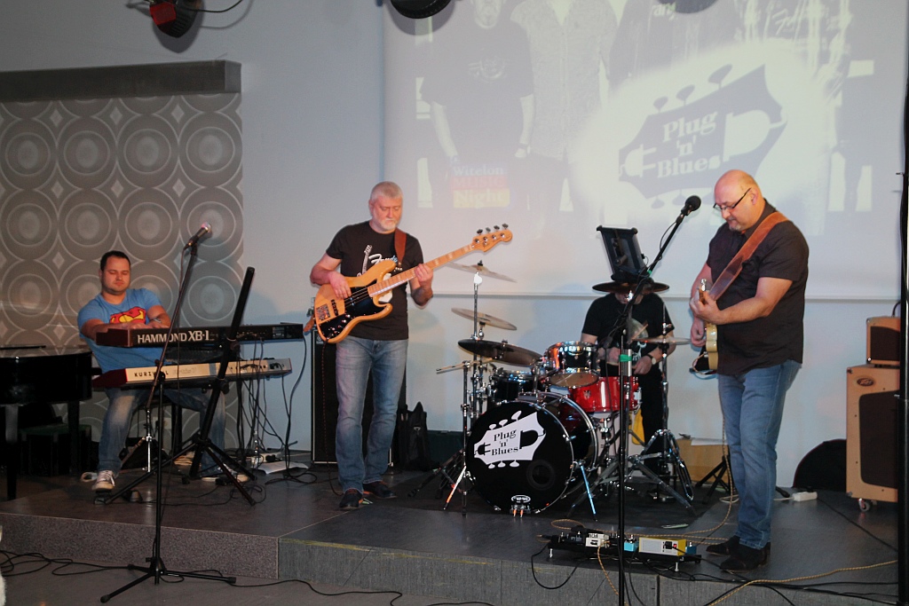 Formacja Plug'n'Blues zagrała w akademiku PWSZ
