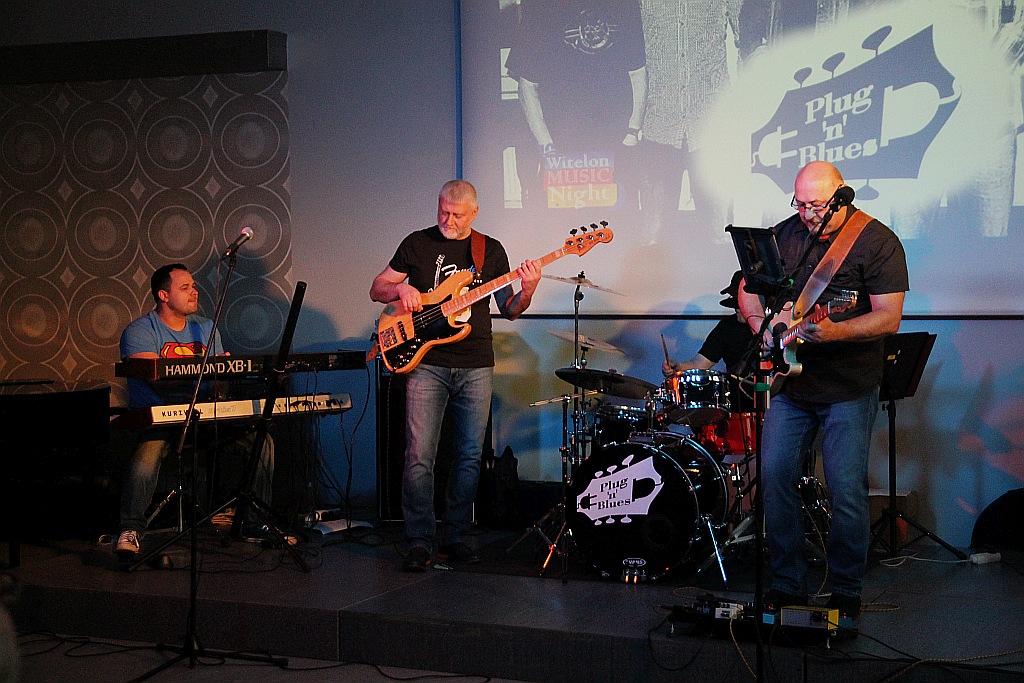 Formacja Plug'n'Blues zagrała w akademiku PWSZ