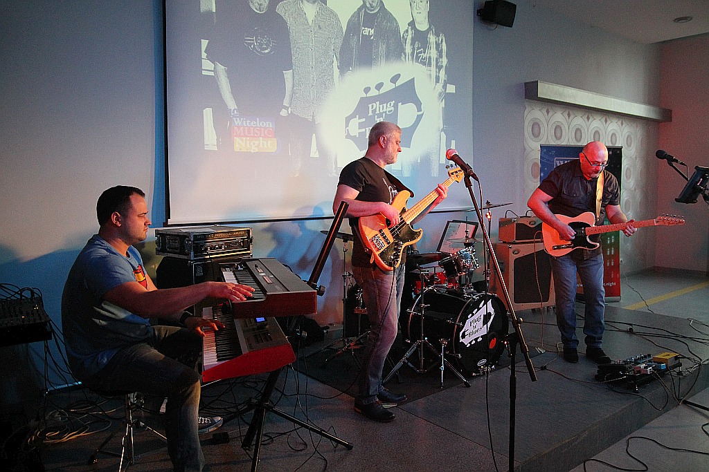 Formacja Plug'n'Blues zagrała w akademiku PWSZ