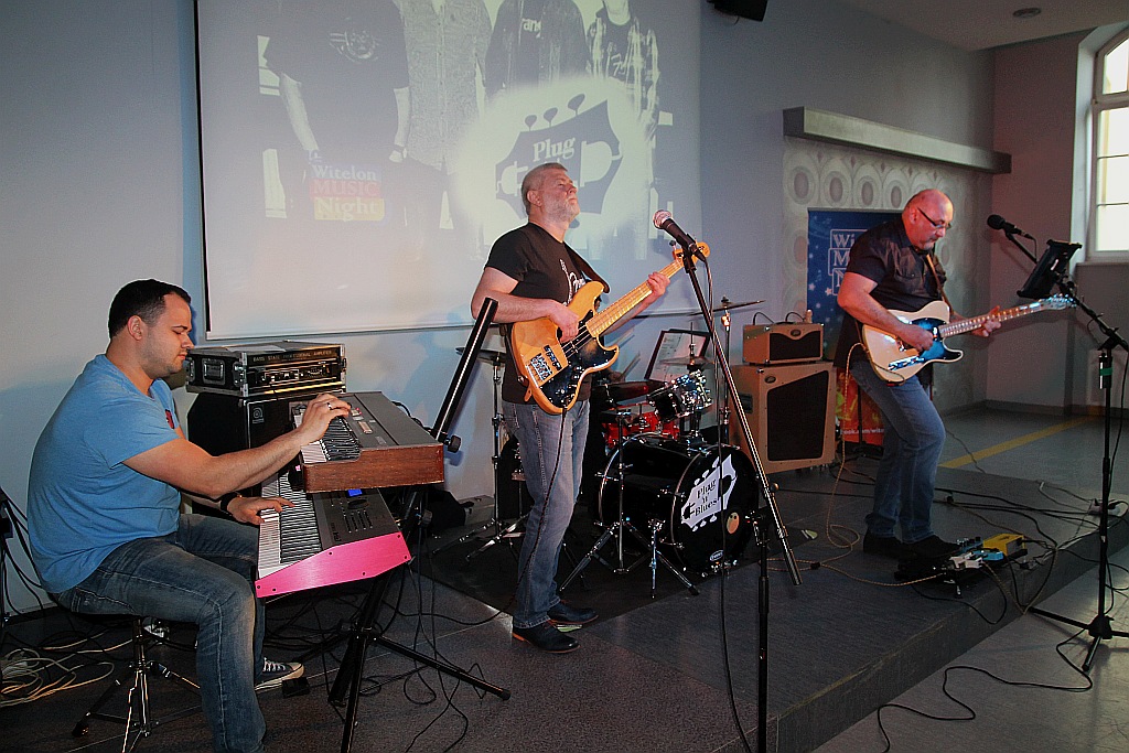 Formacja Plug'n'Blues zagrała w akademiku PWSZ