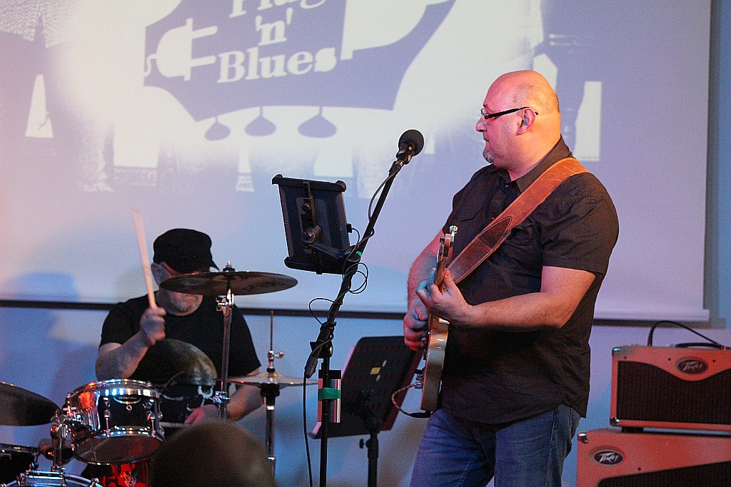 Formacja Plug'n'Blues zagrała w akademiku PWSZ