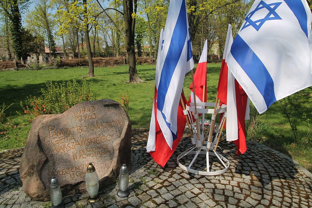 Legnica pamiętała o 75. rocznicy powstania w getcie warszawskim