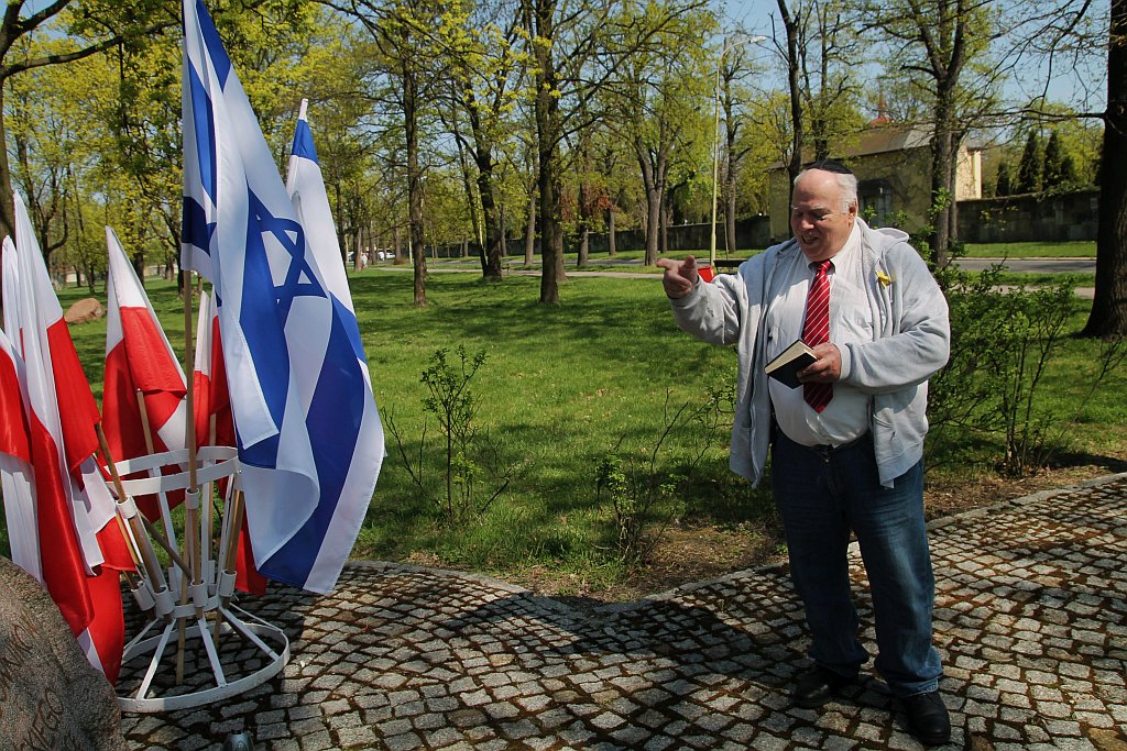 Legnica pamiętała o 75. rocznicy powstania w getcie warszawskim