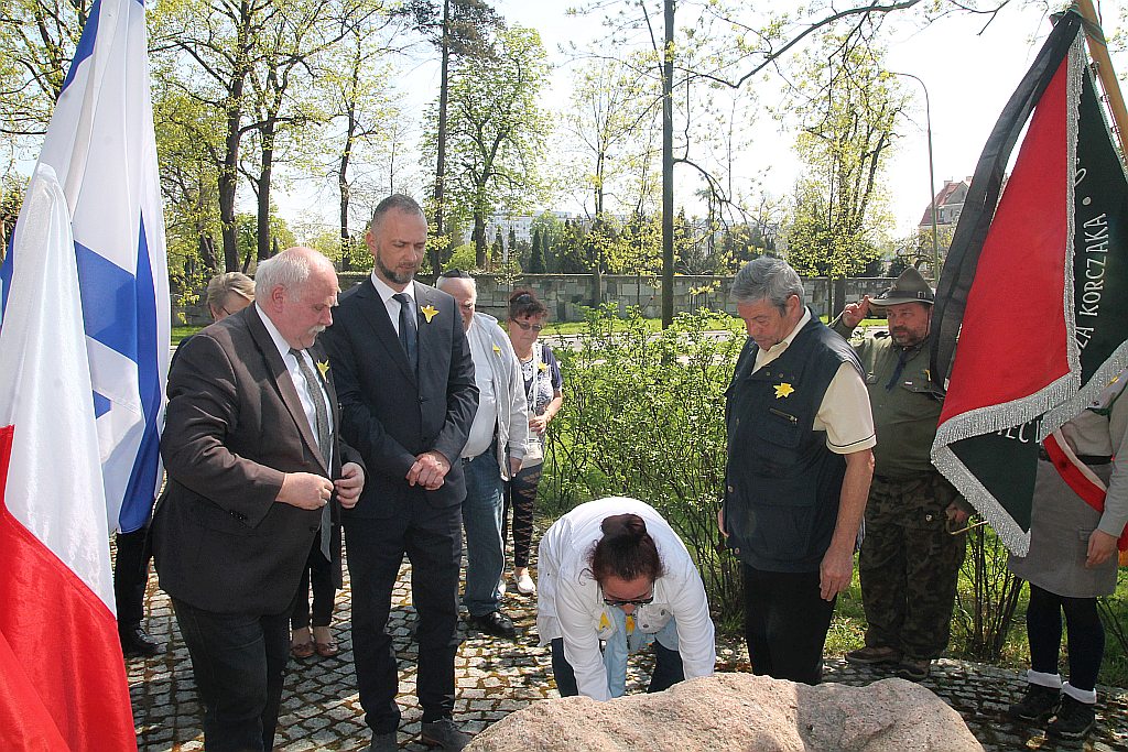 Legnica pamiętała o 75. rocznicy powstania w getcie warszawskim