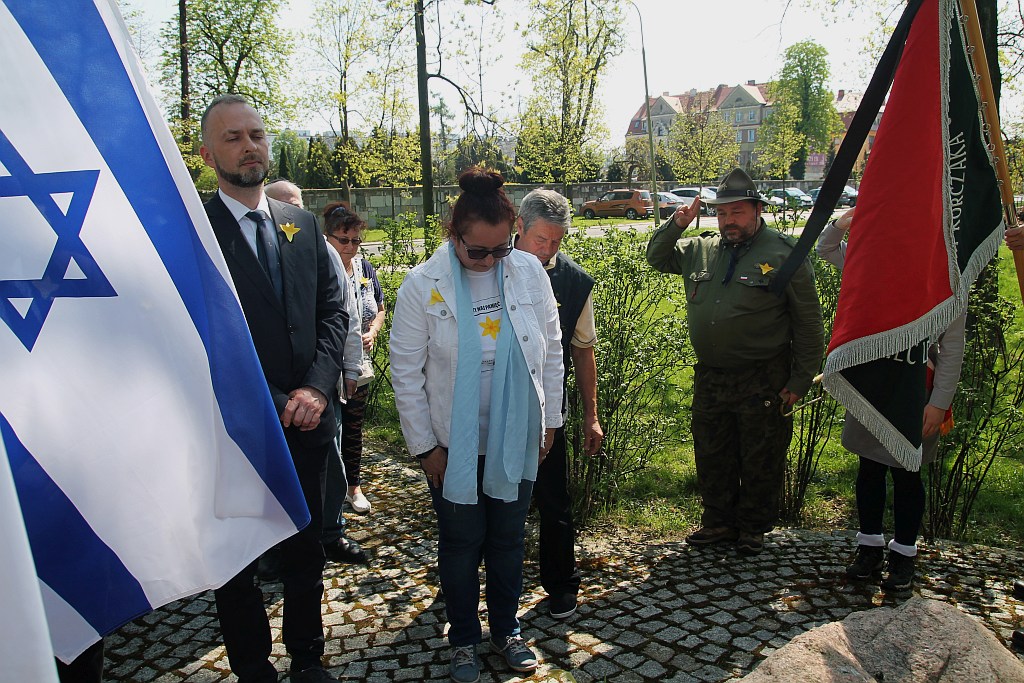 Legnica pamiętała o 75. rocznicy powstania w getcie warszawskim