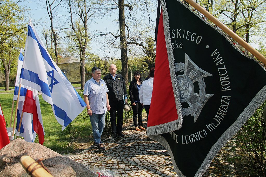 Legnica pamiętała o 75. rocznicy powstania w getcie warszawskim
