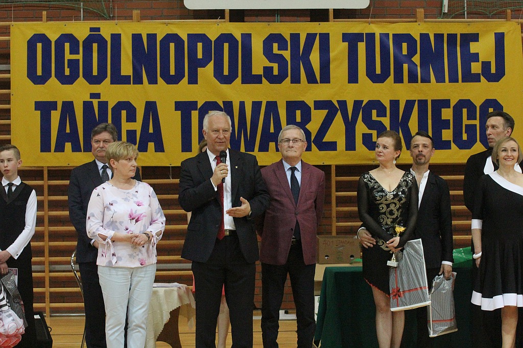 IX Ogólnopolski Turniej Tańca Towarzyskiego. Rozdanie nagród
