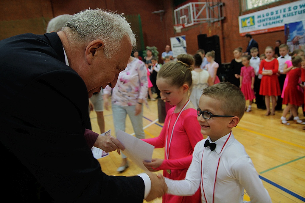 IX Ogólnopolski Turniej Tańca Towarzyskiego. Rozdanie nagród
