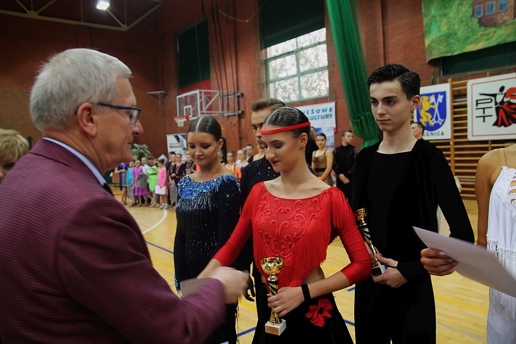IX Ogólnopolski Turniej Tańca Towarzyskiego. Rozdanie nagród
