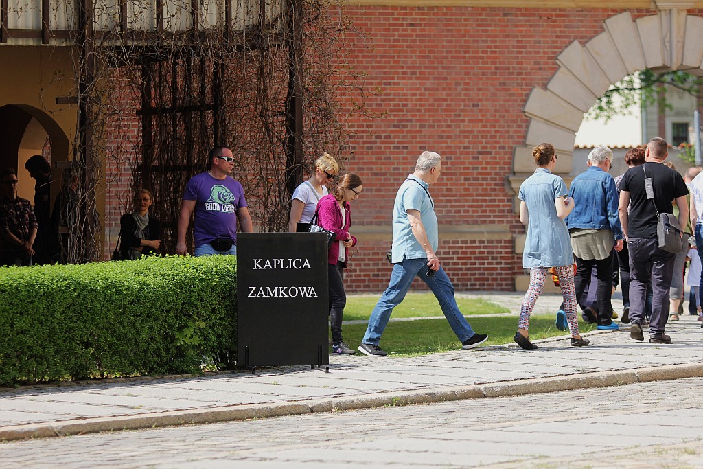 Trąby oznajmiły, że Zamek Piastowski czeka na zwiedzających