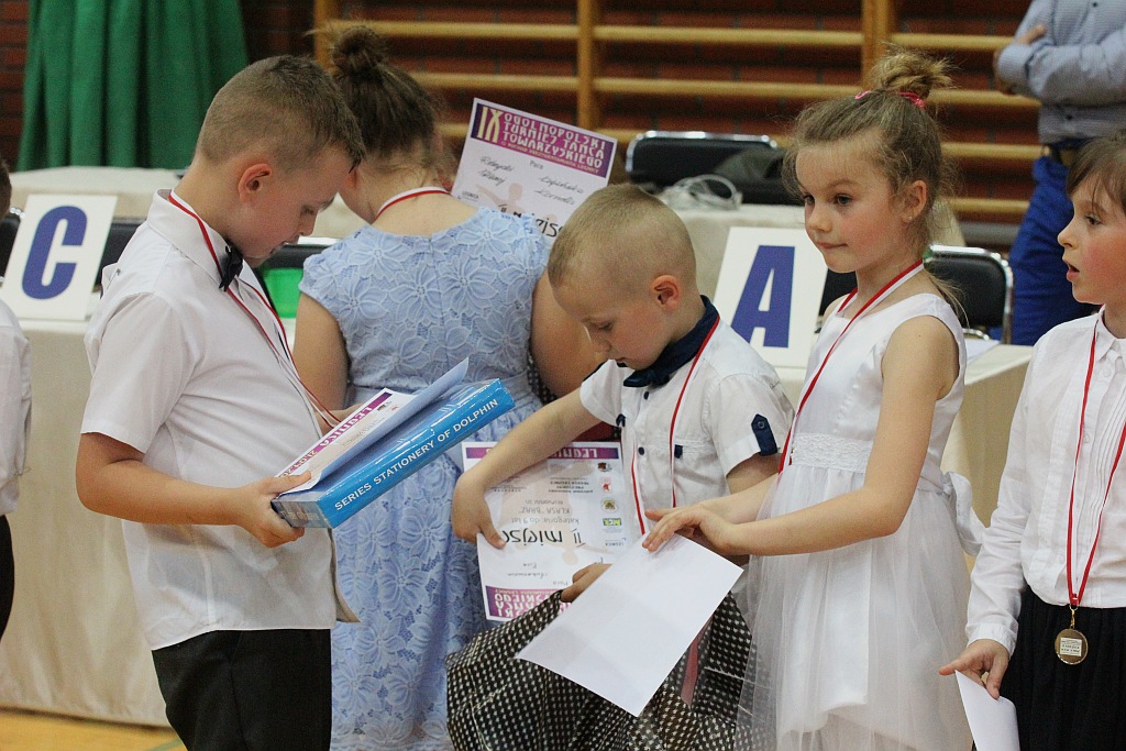IX Ogólnopolski Turniej Tańca Towarzyskiego. Rozdanie nagród
