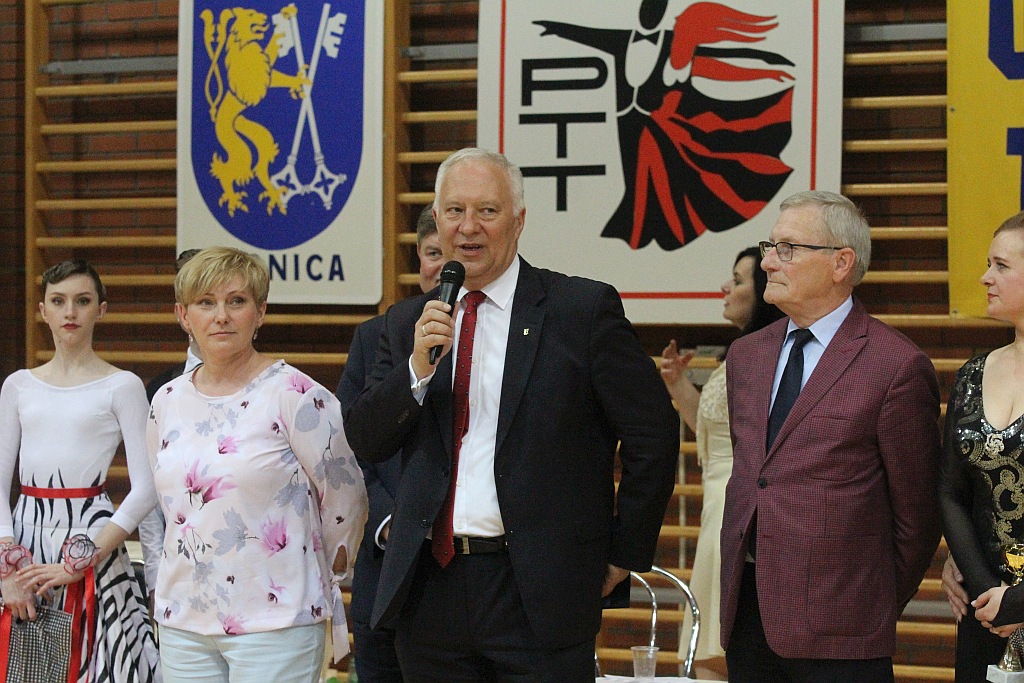IX Ogólnopolski Turniej Tańca Towarzyskiego. Rozdanie nagród
