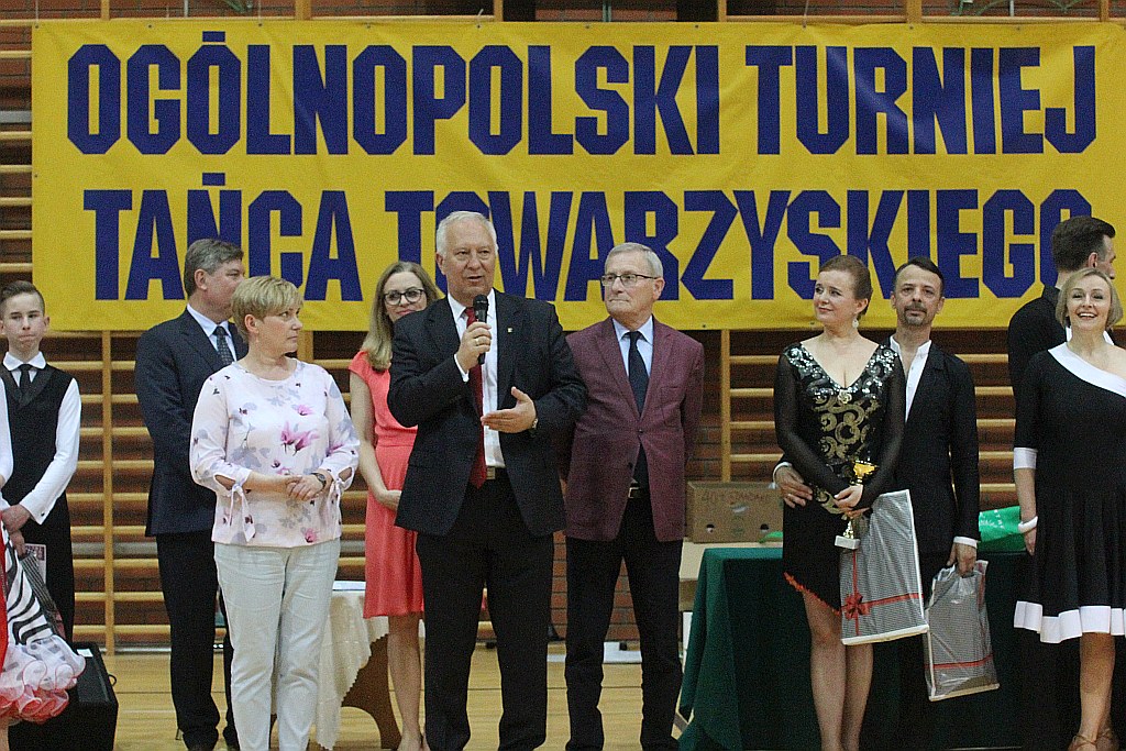 IX Ogólnopolski Turniej Tańca Towarzyskiego. Rozdanie nagród
