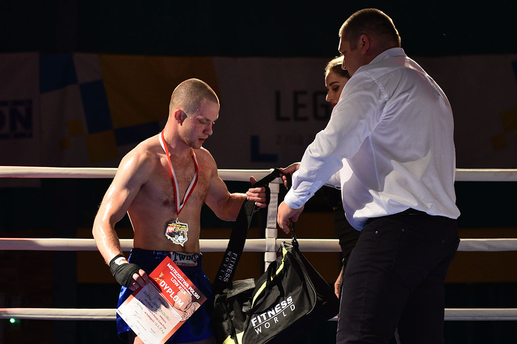 Eliasz Jankowski został mistrzem Polski w low-kick        

