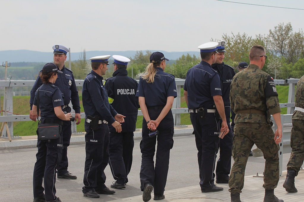 Ćwiczenia służb ratunkowych na polegnickim odcinku S3