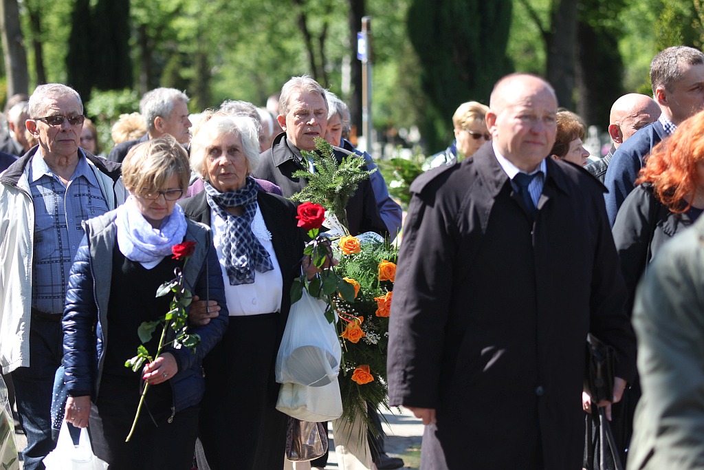 Na legnickim cmentarzu pożegnaliśmy Czesława Kowalaka