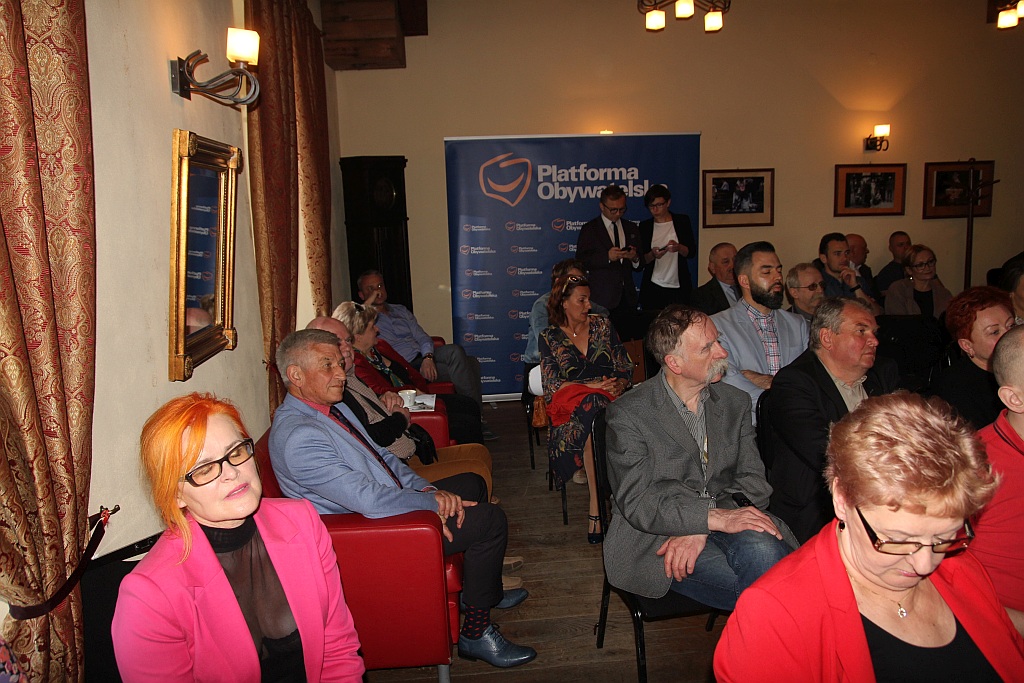 Dariusz Rosati był gościem legnickiego Klubu Obywatelskiego