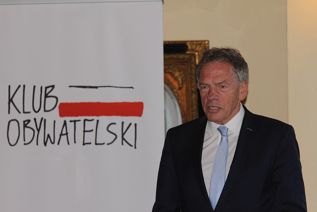 Dariusz Rosati był gościem legnickiego Klubu Obywatelskiego