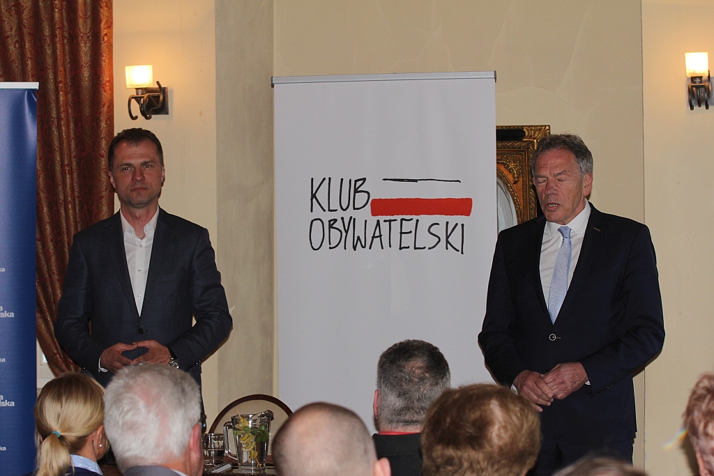 Dariusz Rosati był gościem legnickiego Klubu Obywatelskiego