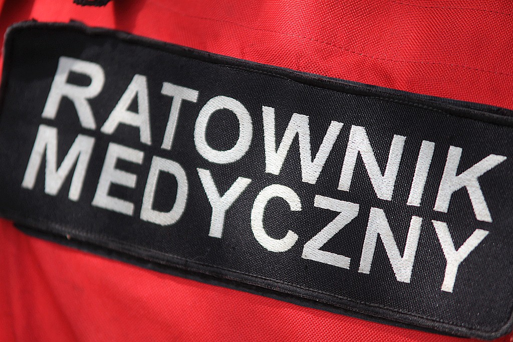Centrum miasta pełne jest ratowników medycznych cz2
