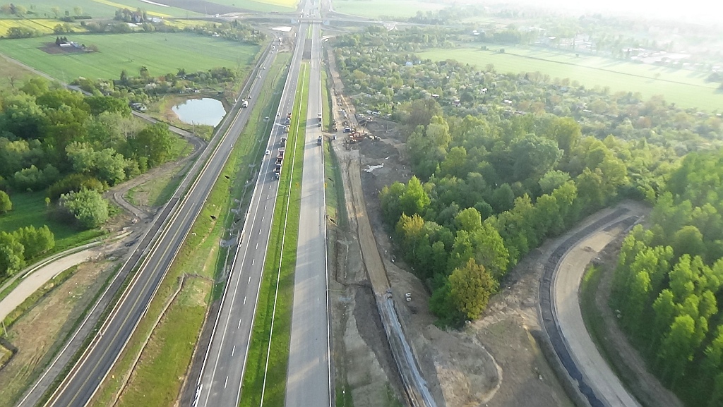 Tak wygląda droga ekspresowa S3 na odcinku A4 - Legnica Północ