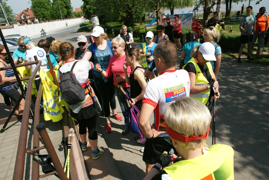 Po raz drugi odbył się Rajd Dwóch Jezior – Nordic Walking