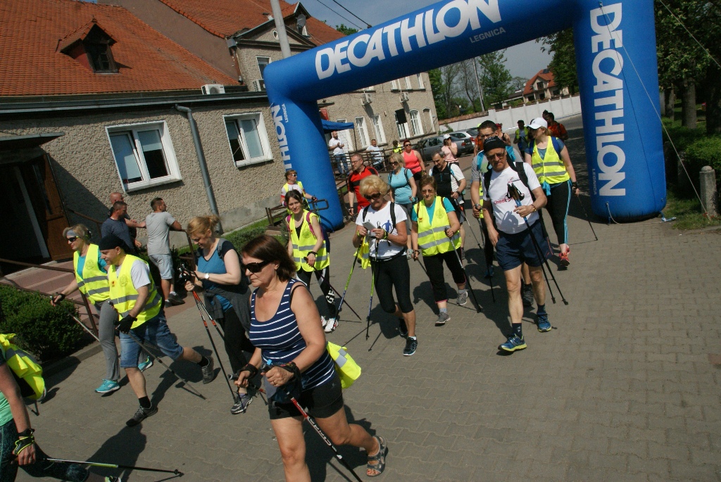Po raz drugi odbył się Rajd Dwóch Jezior – Nordic Walking