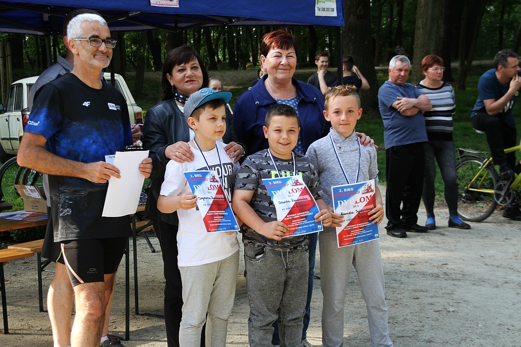 Kilkadziesiąt osób wzięło udział w Biegu Konstytucji 3 Maja