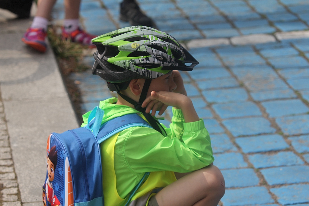 Ponad 150 rowerzystów wyjechało na rajd z Legnicy do Bieniowic
