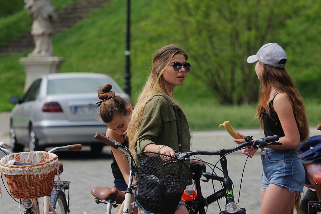 Ponad 150 rowerzystów wyjechało na rajd z Legnicy do Bieniowic