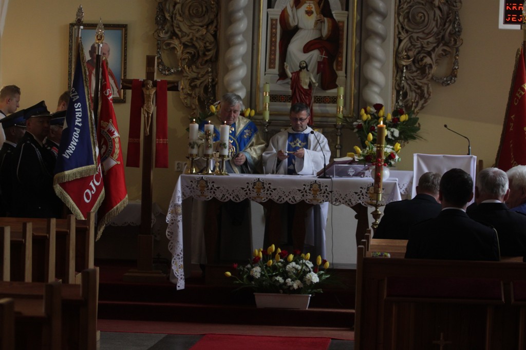 W Spalonej świętowali strażacy ochotnicy z gminy Kunice