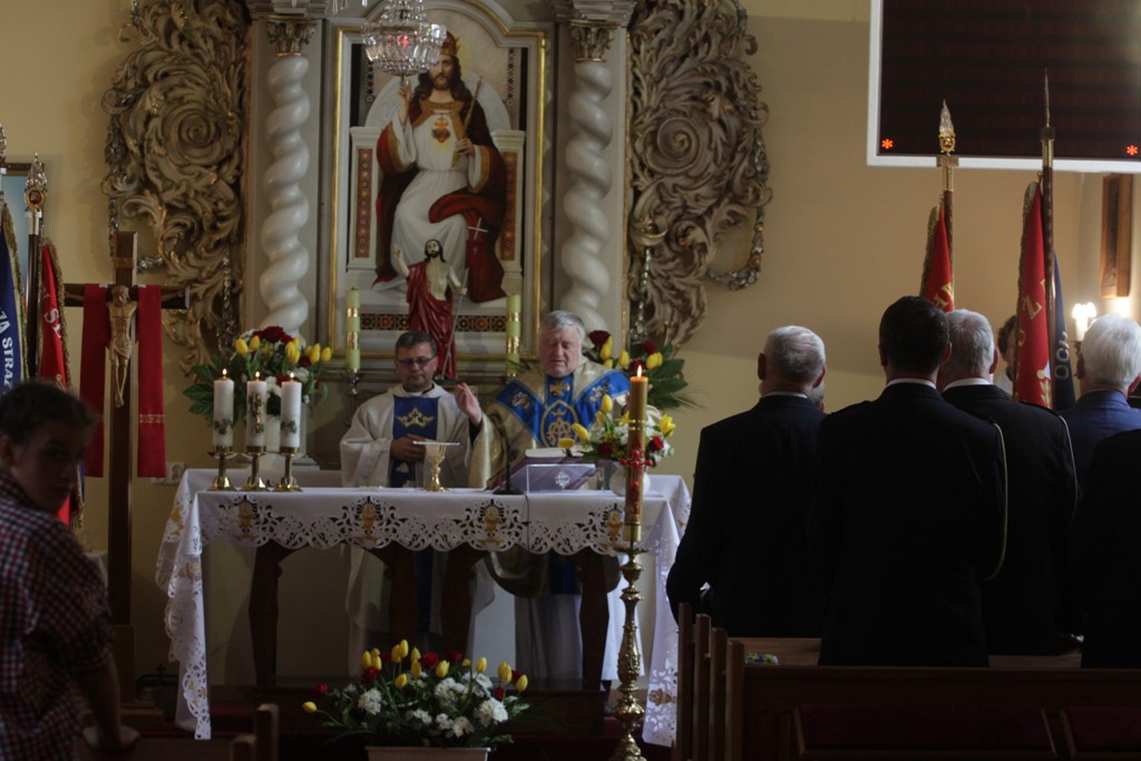 W Spalonej świętowali strażacy ochotnicy z gminy Kunice