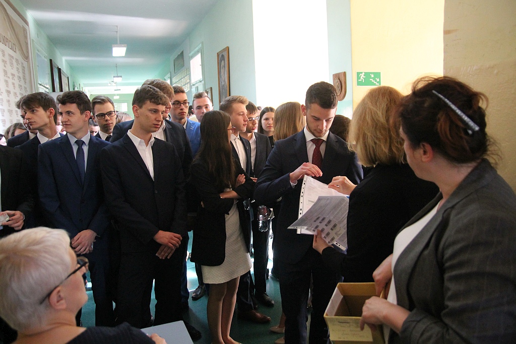 150 uczniów z I LO przystąpiło do matury z języka polskiego