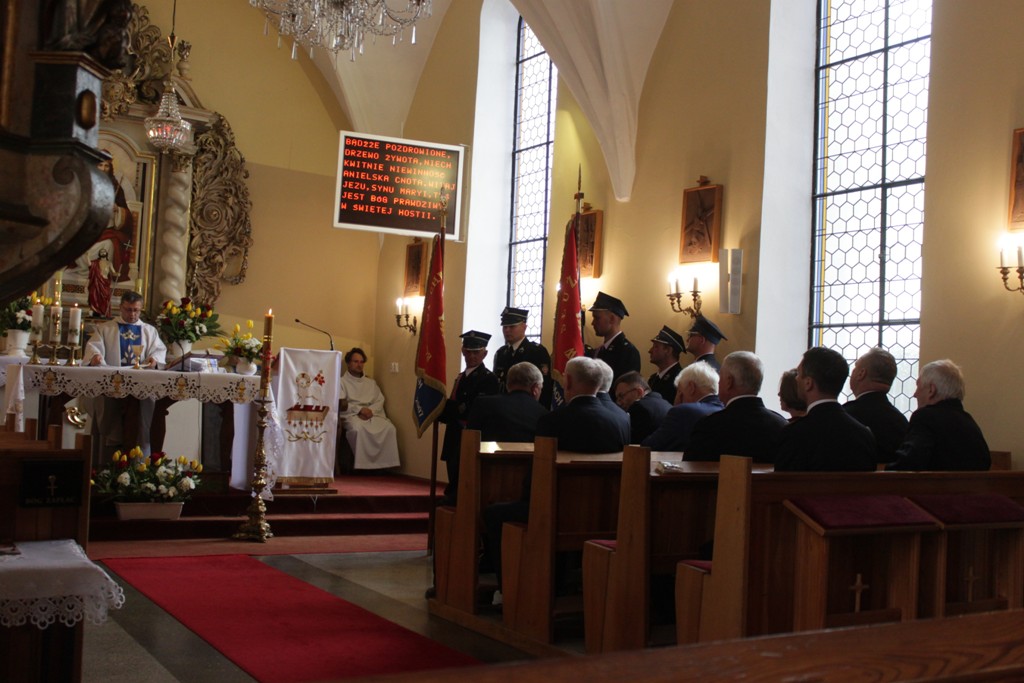 W Spalonej świętowali strażacy ochotnicy z gminy Kunice