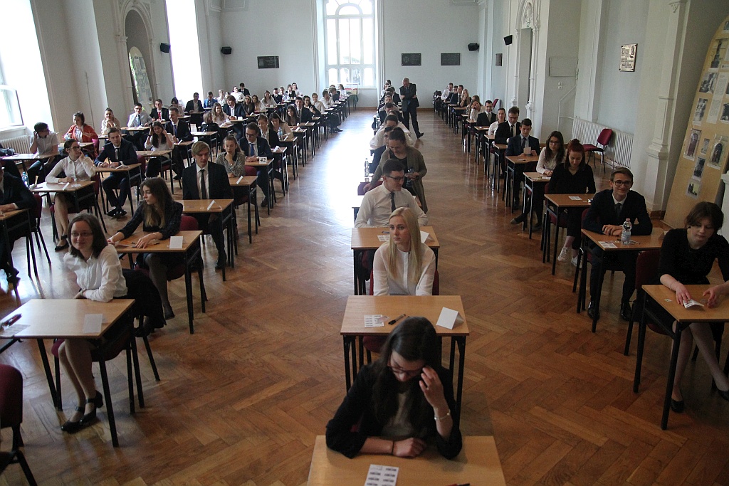 150 uczniów z I LO przystąpiło do matury z języka polskiego