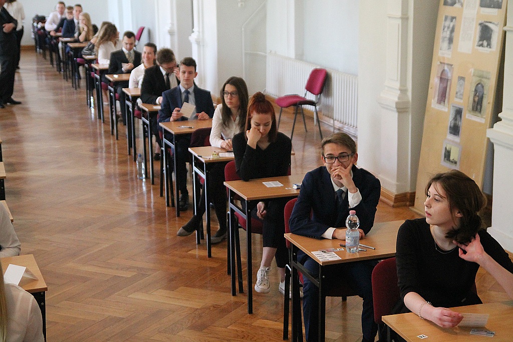 150 uczniów z I LO przystąpiło do matury z języka polskiego