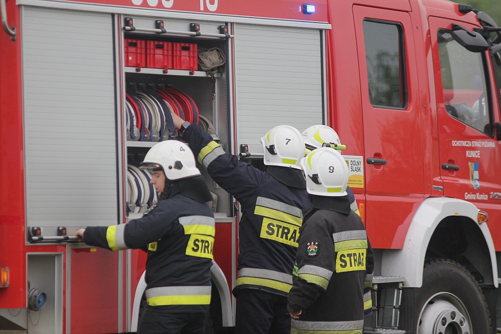 W Spalonej świętowali strażacy ochotnicy z gminy Kunice