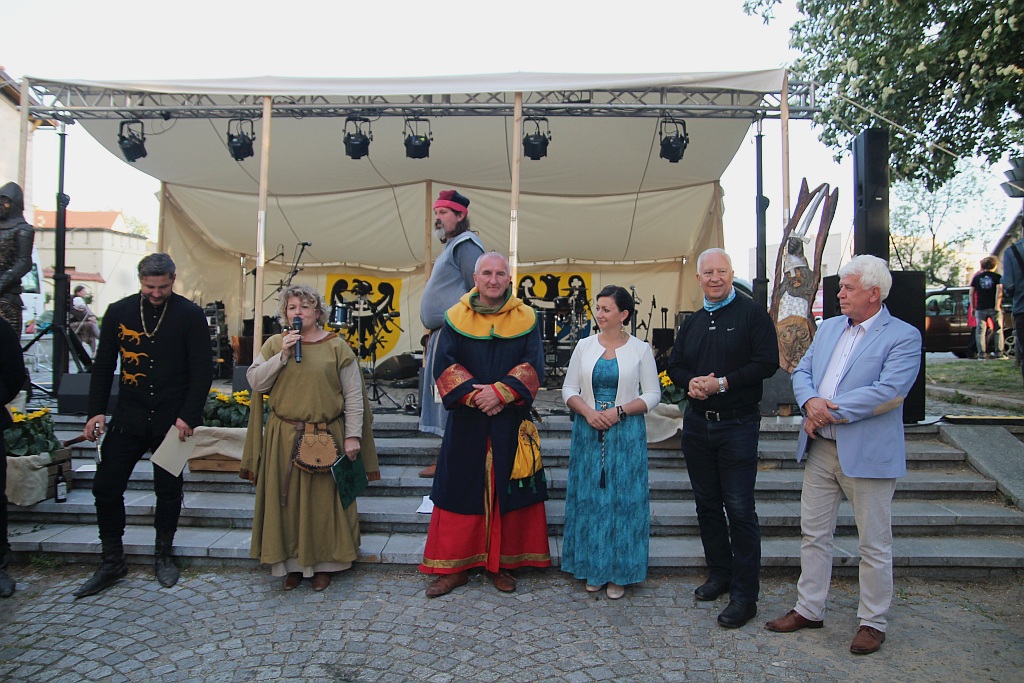 Pokazy w trakcie pikniku historycznego w Legnickim Polu