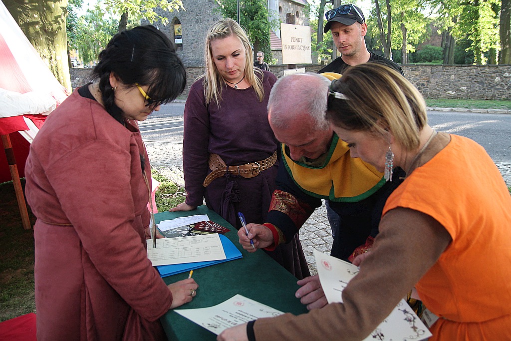 Pokazy w trakcie pikniku historycznego w Legnickim Polu