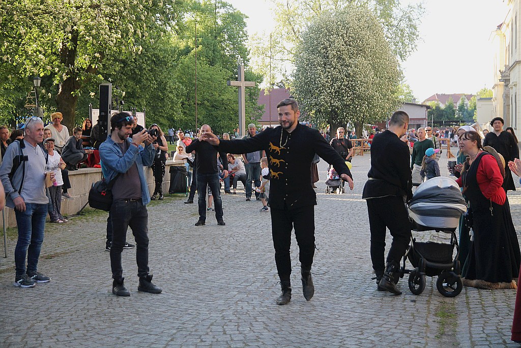 Pokazy w trakcie pikniku historycznego w Legnickim Polu