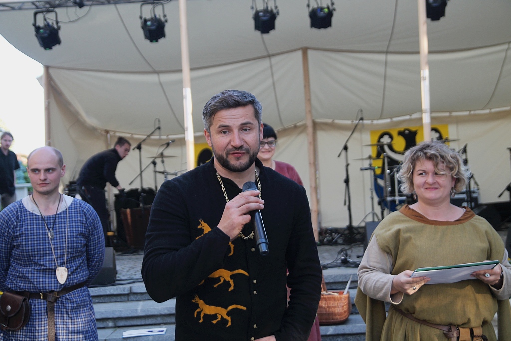 Pokazy w trakcie pikniku historycznego w Legnickim Polu