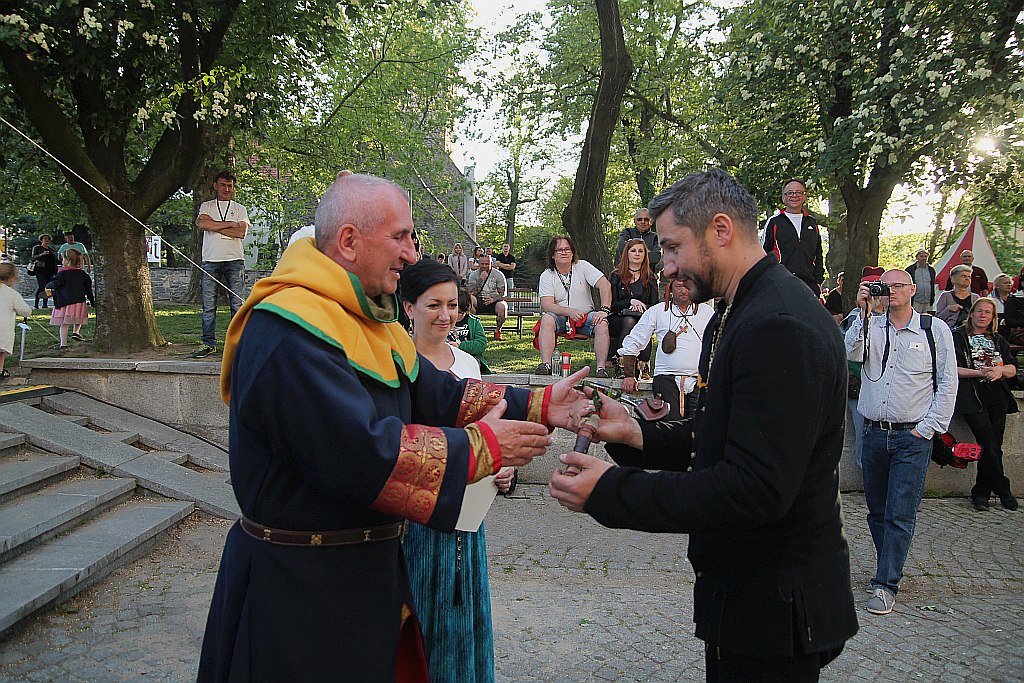Pokazy w trakcie pikniku historycznego w Legnickim Polu