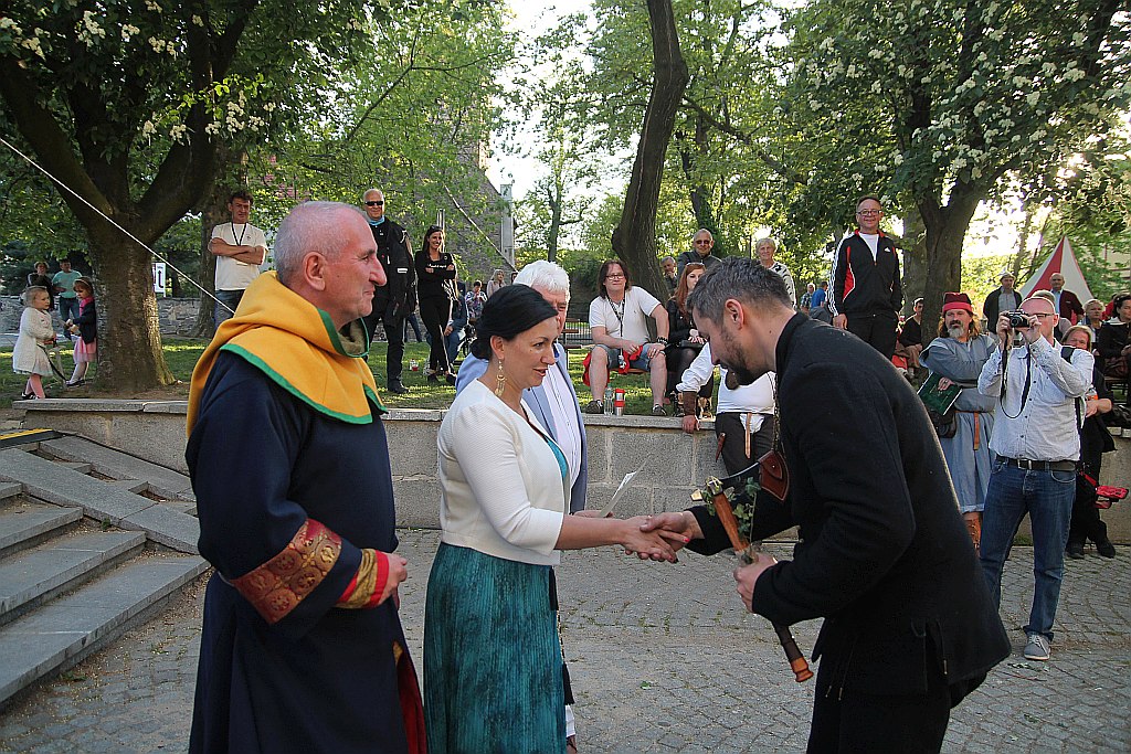 Pokazy w trakcie pikniku historycznego w Legnickim Polu