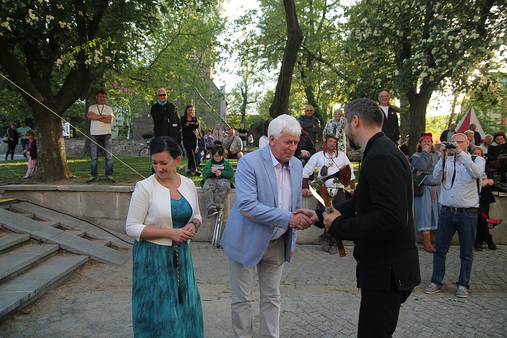 Pokazy w trakcie pikniku historycznego w Legnickim Polu