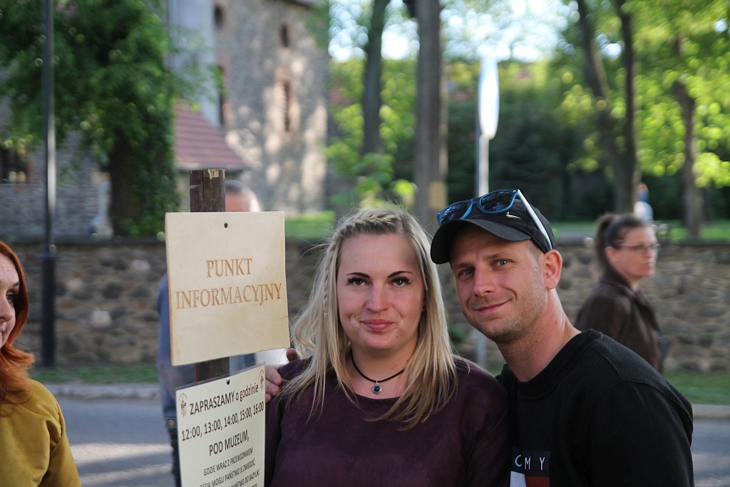 Pokazy w trakcie pikniku historycznego w Legnickim Polu
