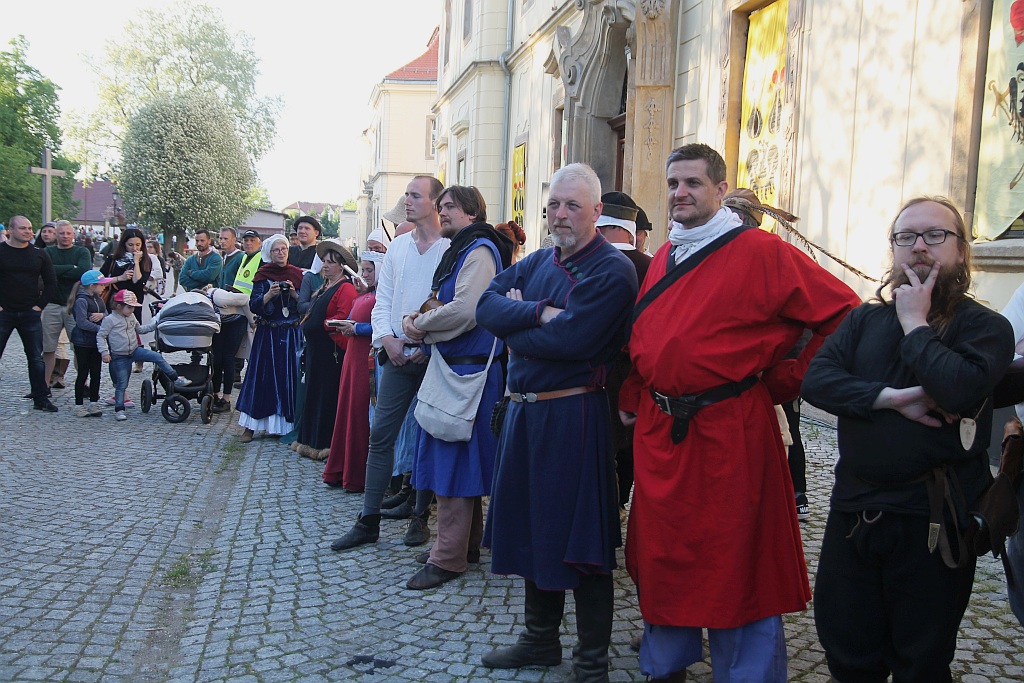 Pokazy w trakcie pikniku historycznego w Legnickim Polu