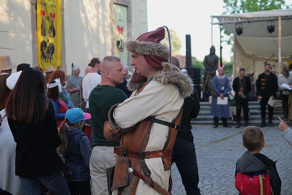 Pokazy w trakcie pikniku historycznego w Legnickim Polu