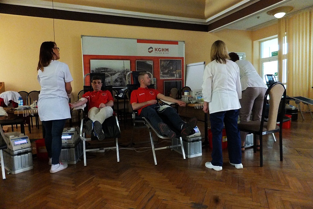 II hutnicza zbiórka krwi dla Miedziowego Centrum Zdrowia